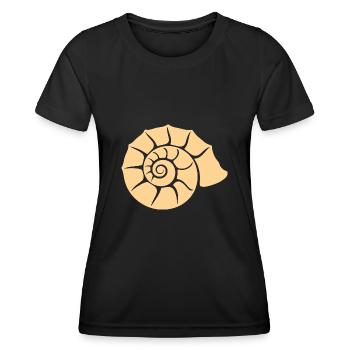 shell - Women's Functional T-Shirt - black - Front - AI Model Female 172 light (172cm)