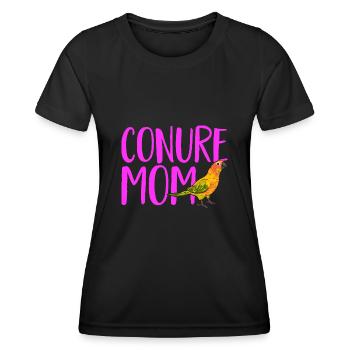 Parakeet, Parrot, Parakeet, Bird - Women's Functional T-Shirt - black - Front - AI Model Female 172 light (172cm)