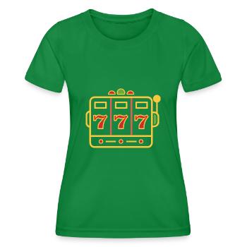 Kasino - Frauen Funktions-T-Shirt - Kelly Green - Vorne - AI Model Female 172 dark (172cm)