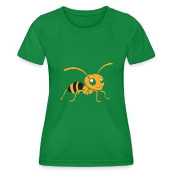 Ameise - Frauen Funktions-T-Shirt - Kelly Green - Vorne - AI Model Female 172 dark (172cm)