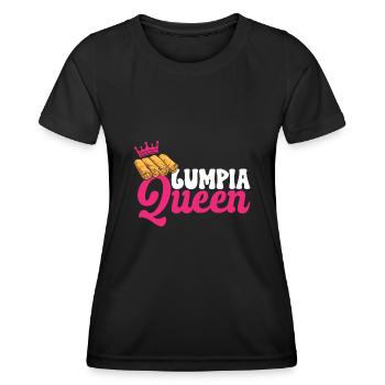 Lumpia Filipino Food Philippines - Women's Functional T-Shirt - black - Front - AI Model Female 172 light (172cm)