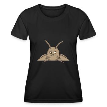 Moths Insect Collector Entomologist - Women's Functional T-Shirt - black - Front - AI Model Female 172 light (172cm)