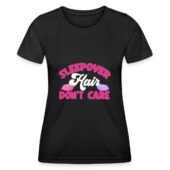 Soirée pyjama pyjama soirée pyjama - T-shirt sport Femme - noir - Devant - AI Model Female 172 light (172cm)