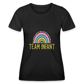 Kindergarten Teacher Daycare Center Educator - Women's Functional T-Shirt - black - Front - AI Model Female 172 light (172cm)