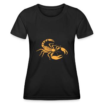 scorpion - Women's Functional T-Shirt - black - Front - AI Model Female 172 light (172cm)