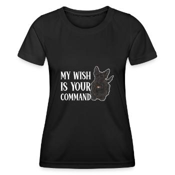 Scottish Terrier Scottie Dog - Women's Functional T-Shirt - black - Front - AI Model Female 172 light (172cm)