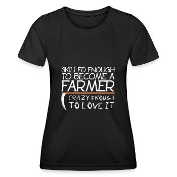 Farmer Farmer - Women's Functional T-Shirt - black - Front - AI Model Female 172 light (172cm)