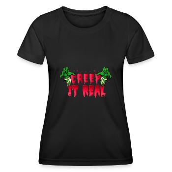 Halloween Costume Halloween Party - Women's Functional T-Shirt - black - Front - AI Model Female 172 light (172cm)