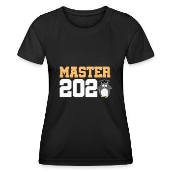 Master 2023 Graduation Graduation Uni - Women's Functional T-Shirt - black - Front - AI Model Female 172 light (172cm)