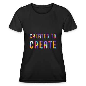 Painter Craftsman Profession Quote Gift - Women's Functional T-Shirt - black - Front - AI Model Female 172 light (172cm)