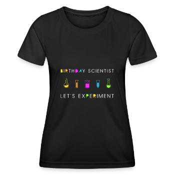 Festival médiéval de la Renaissance - T-shirt sport Femme - noir - Devant - AI Model Female 172 light (172cm)