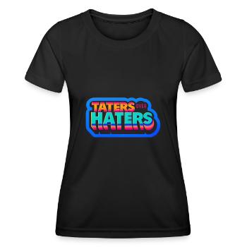 Taters Over Haters 19 - Women's Functional T-Shirt - black - Front - AI Model Female 172 light (172cm)