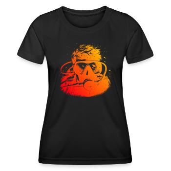 Scuba Diver Scuba Taucher Scuba Tauchen - Frauen Funktions-T-Shirt - Schwarz - Vorne - AI Model Female 172 light (172cm)