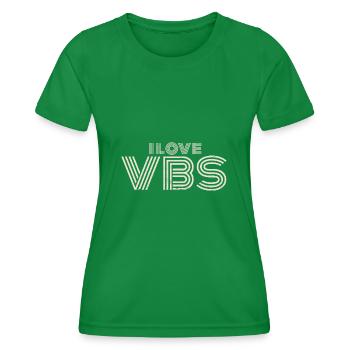 VBS Crew Summer Camp Vacation Teacher Student - Frauen Funktions-T-Shirt - Kelly Green - Vorne - AI Model Female 172 dark (172cm)