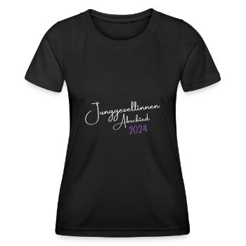 Hen Party 2024 Hen - Women's Functional T-Shirt - black - Front - AI Model Female 172 light (172cm)