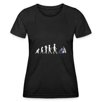 Jiu Jitsu Brésil Artiste Martial Athlète - T-shirt sport Femme - noir - Devant - AI Model Female 172 light (172cm)