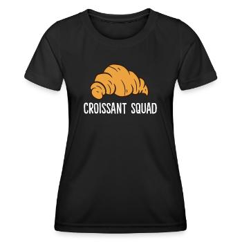 Croissant - Croissant Squad - Women's Functional T-Shirt - black - Front - AI Model Female 172 light (172cm)