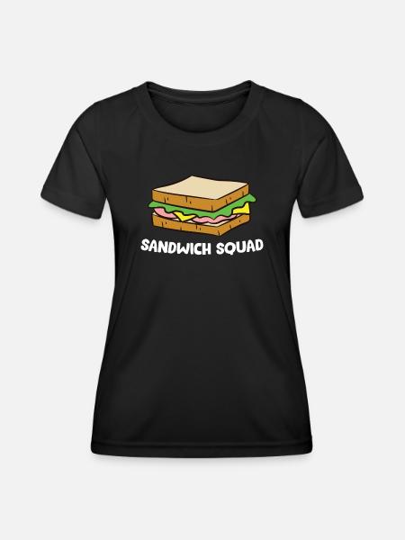 Sandwich - Sandwich Squad - Women's Functional T-Shirt - black