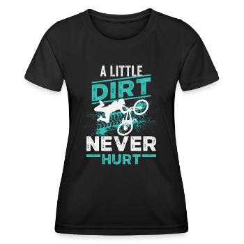 VTT VTT Downhill VTT - T-shirt sport Femme - noir - Devant - AI Model Female 172 light (172cm)