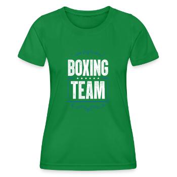 Boxing Crew - Frauen Funktions-T-Shirt - Kelly Green - Vorne - AI Model Female 172 dark (172cm)