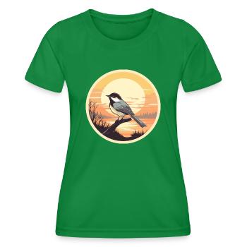 Meise - Frauen Funktions-T-Shirt - Kelly Green - Vorne - AI Model Female 172 dark (172cm)