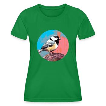 Meise - Frauen Funktions-T-Shirt - Kelly Green - Vorne - AI Model Female 172 dark (172cm)