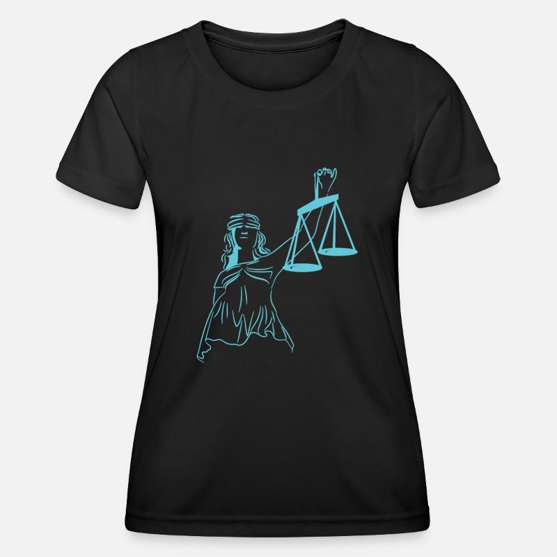 Justitia - Women's Functional T-Shirt - black