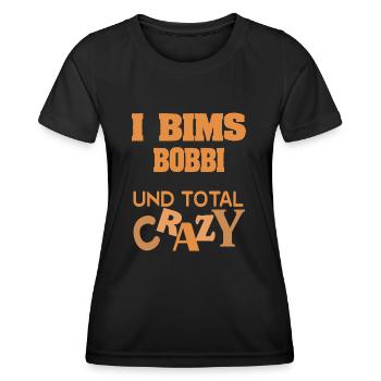 Geschenk für Bobbi - Frauen Funktions-T-Shirt - Schwarz - Vorne - AI Model Female 172 light (172cm)