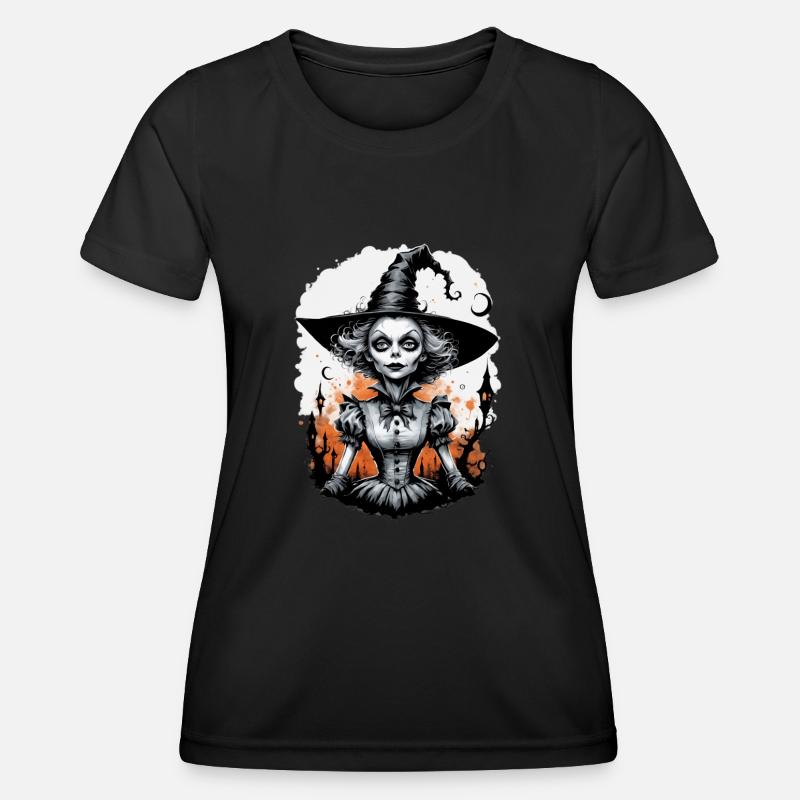 Classic Witch 3 - Women's Functional T-Shirt - black