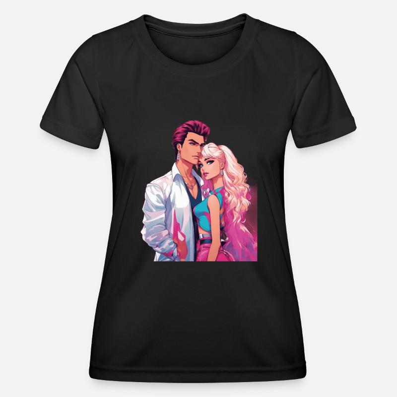 80s Outfits - Women's Functional T-Shirt - black