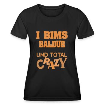 Geschenk für Baldur - Frauen Funktions-T-Shirt - Schwarz - Vorne - AI Model Female 172 light (172cm)