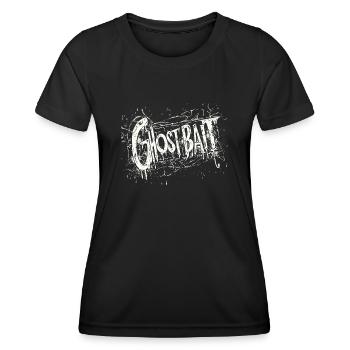 Appât fantôme Horreur Style paranormal - T-shirt sport Femme - noir - Devant - AI Model Female 172 light (172cm)