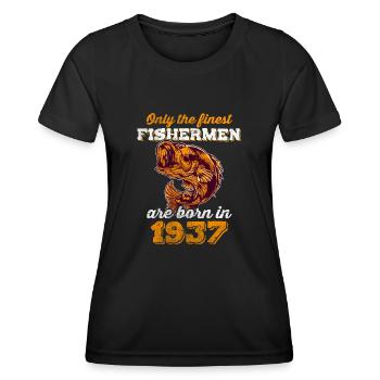 Legendär 85 Jahre alt Geschenk zum 85. Geburtstag - Frauen Funktions-T-Shirt - Schwarz - Vorne - AI Model Female 172 light (172cm)