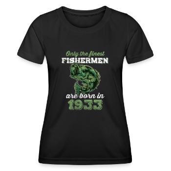 Legendär 89 Jahre alt Geschenk zum 89. Geburtstag - Frauen Funktions-T-Shirt - Schwarz - Vorne - AI Model Female 172 light (172cm)