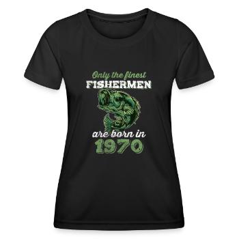 Legendär 52 Jahre alt Geschenk zum 52. Geburtstag - Frauen Funktions-T-Shirt - Schwarz - Vorne - AI Model Female 172 light (172cm)