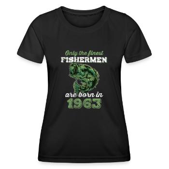 Legendär 59 Jahre alt Geschenk zum 59. Geburtstag - Frauen Funktions-T-Shirt - Schwarz - Vorne - AI Model Female 172 light (172cm)