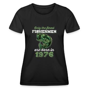 Legendär 46 Jahre alt Geschenk zum 46. Geburtstag - Frauen Funktions-T-Shirt - Schwarz - Vorne - AI Model Female 172 light (172cm)