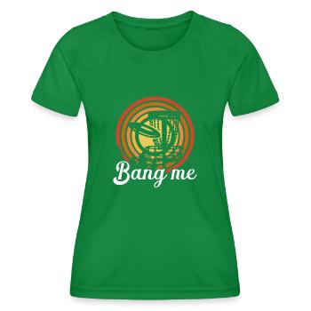 Panier Bang Me Catch - T-shirt sport Femme - vert - Devant - AI Model Female 172 dark (172cm)