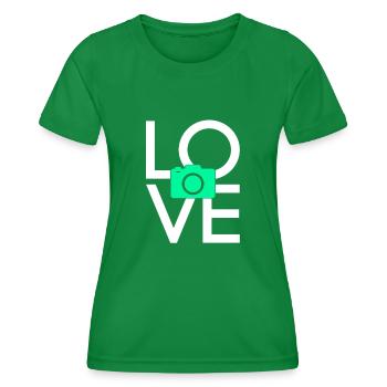 Fotografie - Frauen Funktions-T-Shirt - Kelly Green - Vorne - AI Model Female 172 dark (172cm)