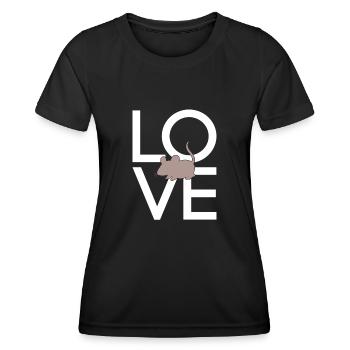 Mouse - Women's Functional T-Shirt - black - Front - AI Model Female 172 light (172cm)