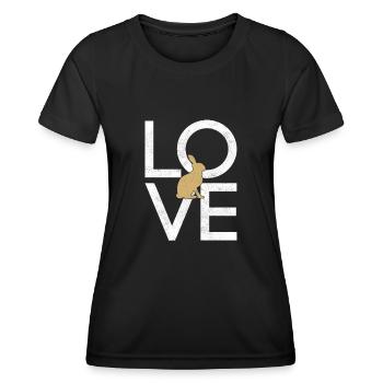 Hare - Women's Functional T-Shirt - black - Front - AI Model Female 172 light (172cm)