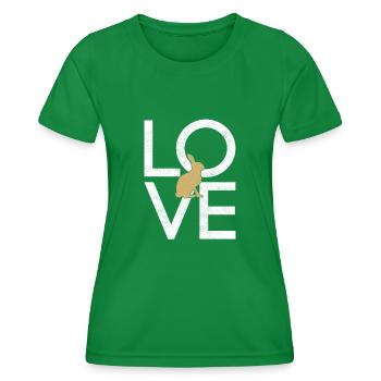 Hare - Women's Functional T-Shirt - kelly green - Front - AI Model Female 172 dark (172cm)