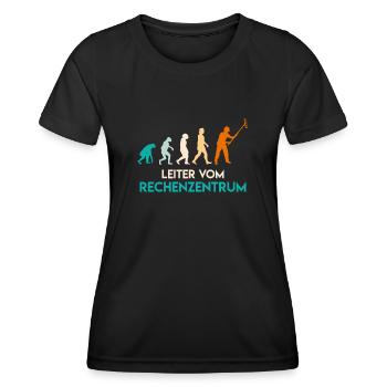 Leiter vom Rechenzentrum Garten - Frauen Funktions-T-Shirt - Schwarz - Vorne - AI Model Female 172 light (172cm)