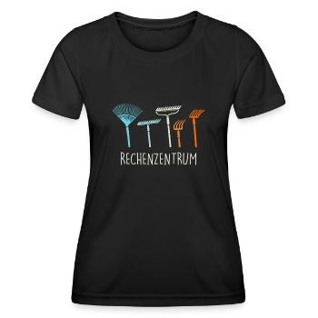Landschaftsbauer Garten Schrebergarten - Frauen Funktions-T-Shirt - Schwarz - Vorne - AI Model Female 172 light (172cm)