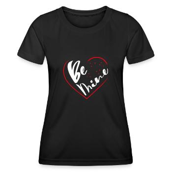 Be My Big Heart - Women's Functional T-Shirt - black - Front - AI Model Female 172 light (172cm)