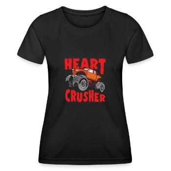 Truck heartbreaker - Women's Functional T-Shirt - black - Front - AI Model Female 172 light (172cm)