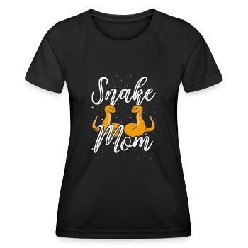 Chère Mère des serpents - T-shirt sport Femme - noir - Devant - AI Model Female 172 light (172cm)