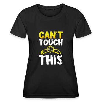 Can't touch it - Women's Functional T-Shirt - black - Front - AI Model Female 172 light (172cm)