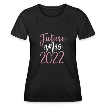 In the future Woman 2022 - Women's Functional T-Shirt - black - Front - AI Model Female 172 light (172cm)