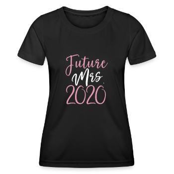 Future Miss 2020 - T-shirt sport Femme - noir - Devant - AI Model Female 172 light (172cm)